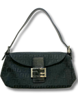 Fendi Zucchino FF Baguette Bag