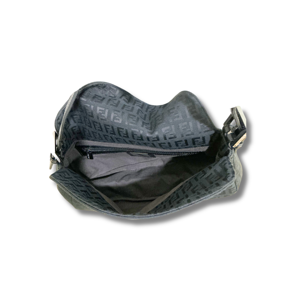 Fendi Zucchino FF Baguette Bag