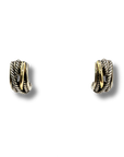 David Yurman Crossover Huggie Earrings