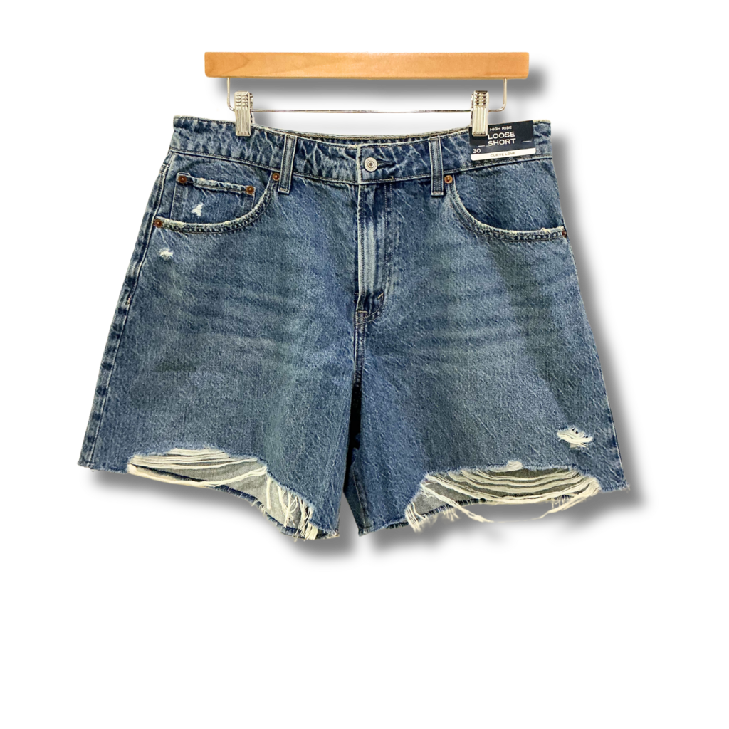 Abercrombie Curve Love Loose Shorts