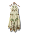 Farm Rio Delicate Forest Richelieu Embroidered Midi Dress
