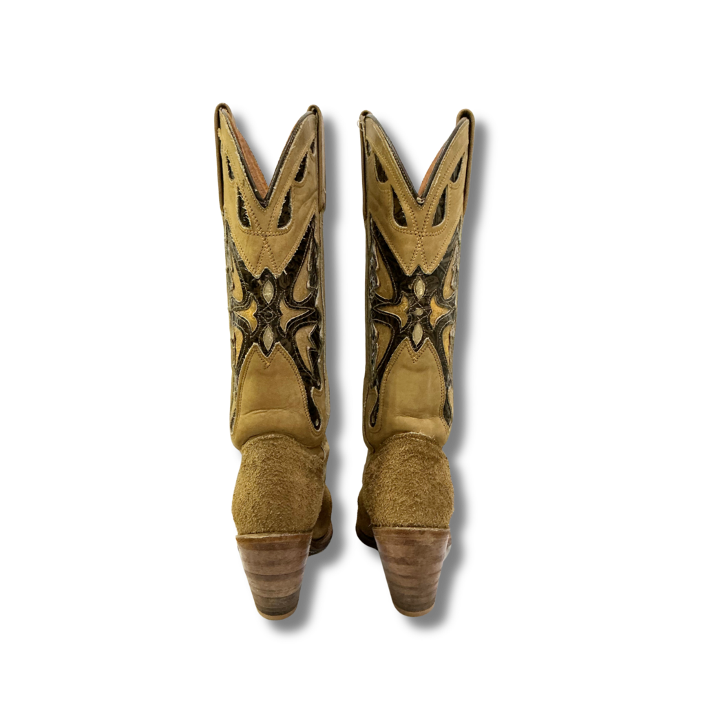 Miss Capezio Butterfly Western Boots
