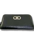 Salvatore Ferragamo Gancini Zip-Around Continental Wallet