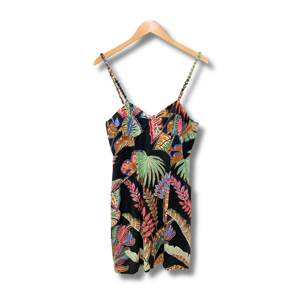 Farm Rio Foliage Mini Dress