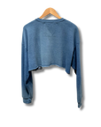 Aviator Nation Essential Cropped Crew Sweatshirt