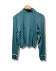 Lululemon Rulu Run Cropped Half Zip Pullover