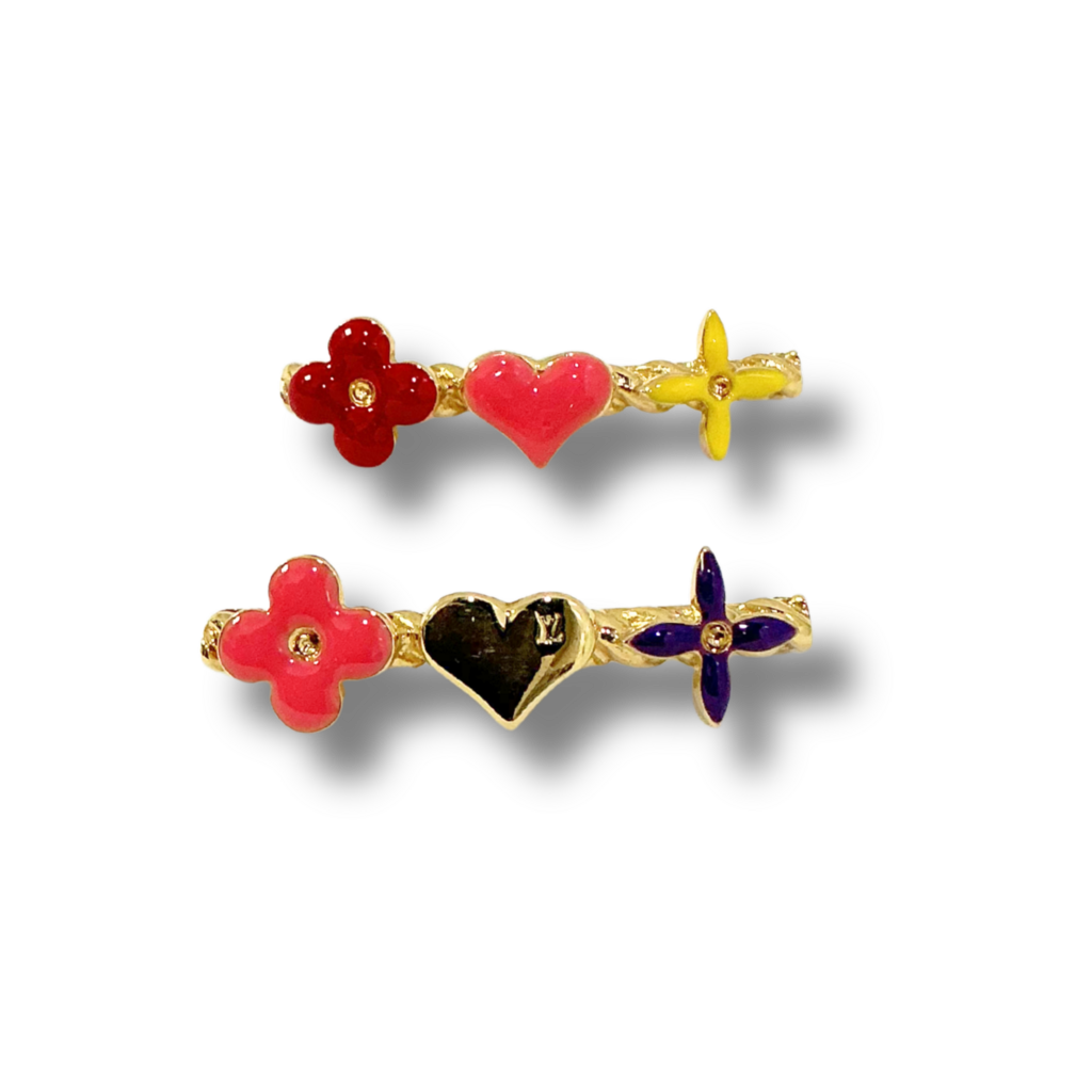 Louis Vuitton Sweet Monogram Hair Clips