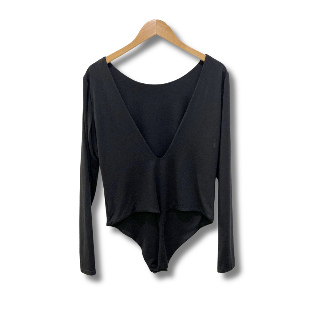 Meshki Plunge Back Bodysuit