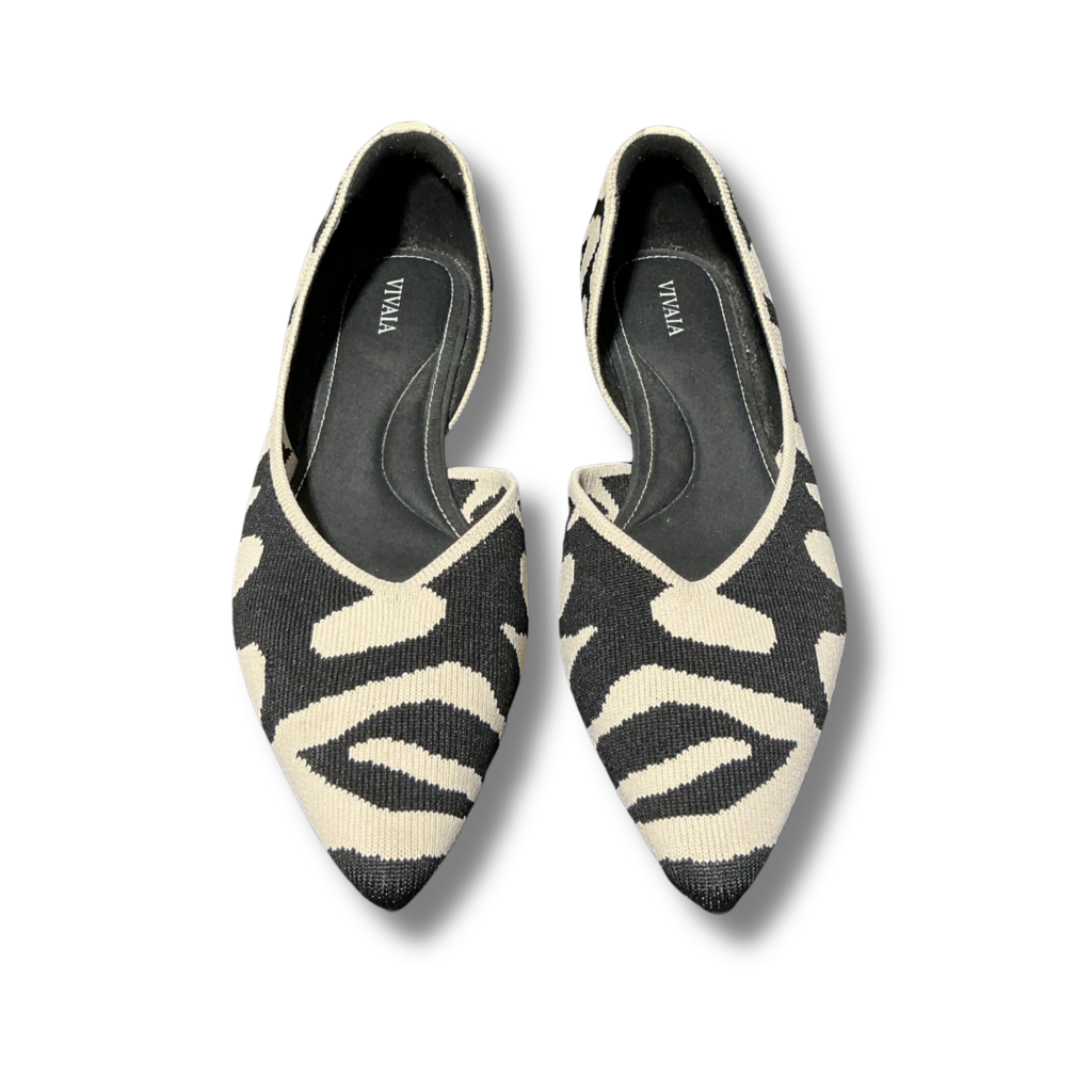 Vivaia Melia Pointed-Toe D'Orsay Flats
