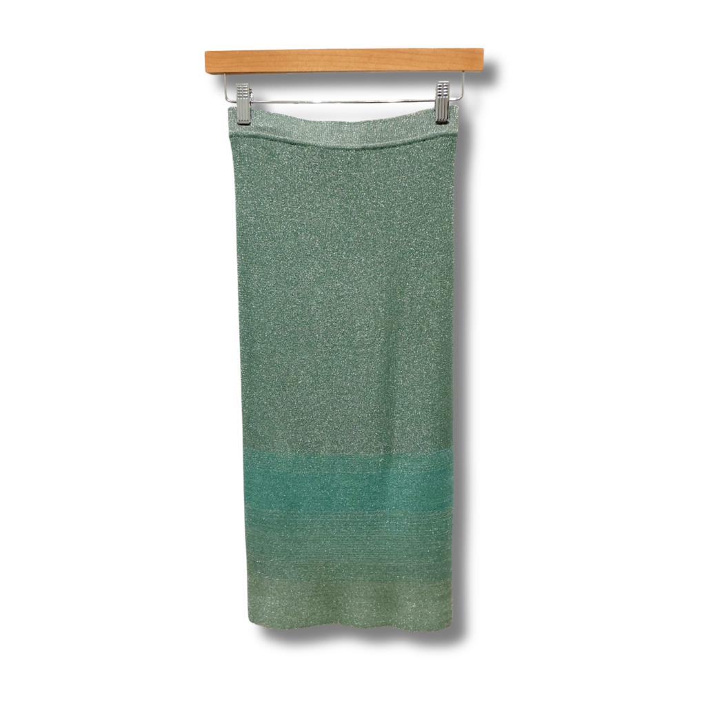Missoni Metallic Knit Skirt