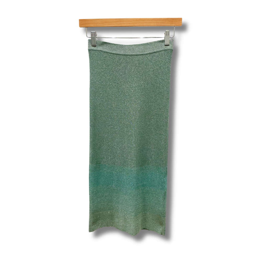 Missoni Metallic Knit Skirt