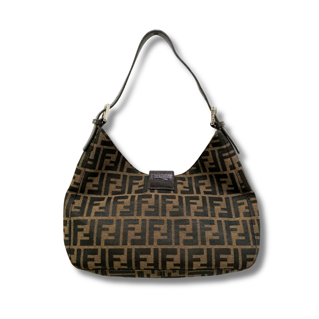 Fendi Zucca Mama Hobo Shoulder Bag