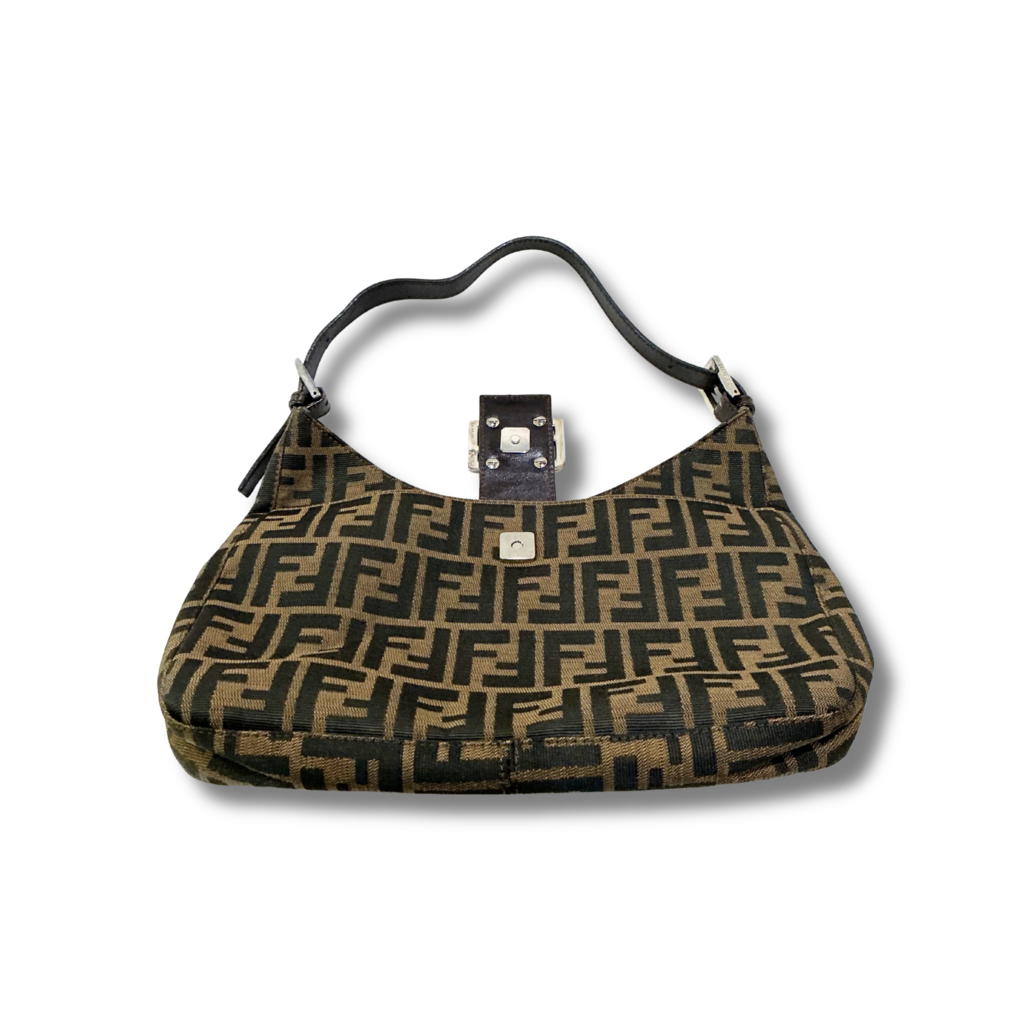 Fendi Zucca Mama Hobo Shoulder Bag