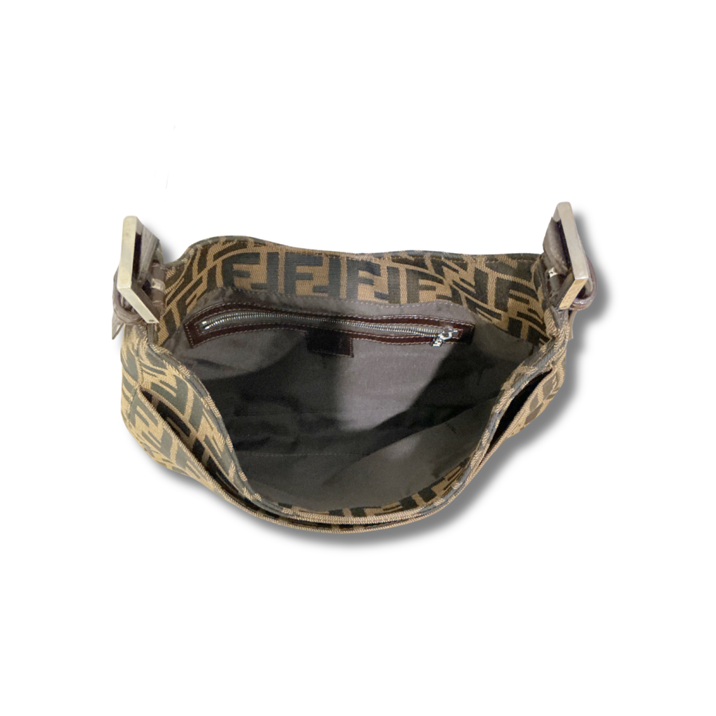 Fendi Zucca Mama Hobo Shoulder Bag