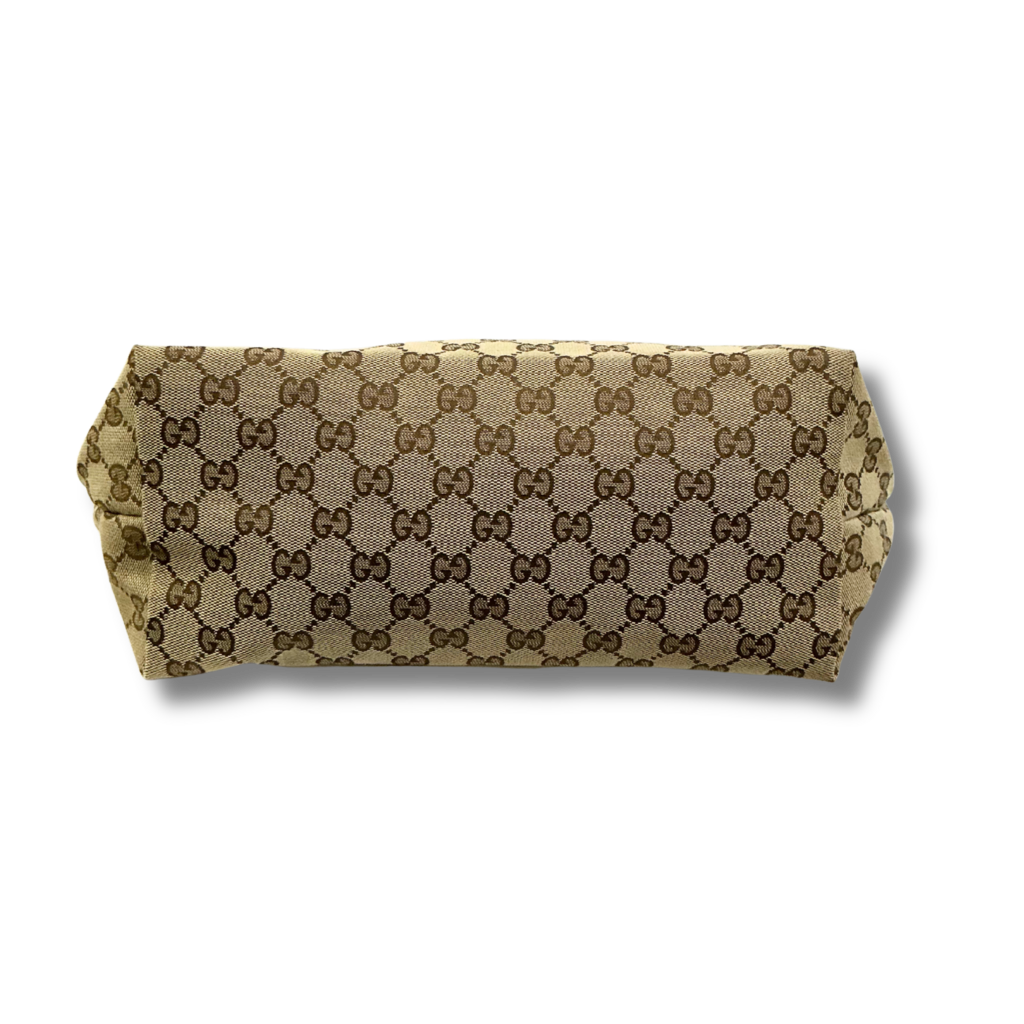 Gucci Jolie Charm Canvas Tote Bag
