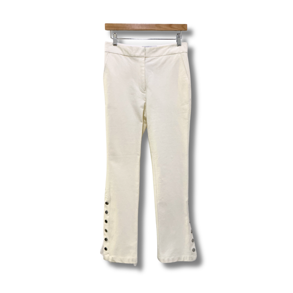 Derek Lam 10 Crosby Tessie Snap-Leg Pants