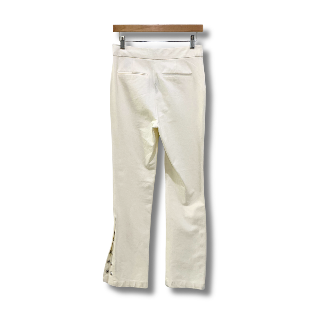 Derek Lam 10 Crosby Tessie Snap-Leg Pants