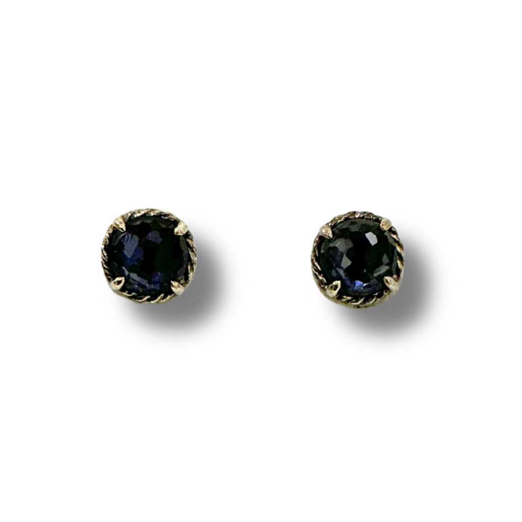 David Yurman Black Orchid Petite Chatelaine Stud Earrings