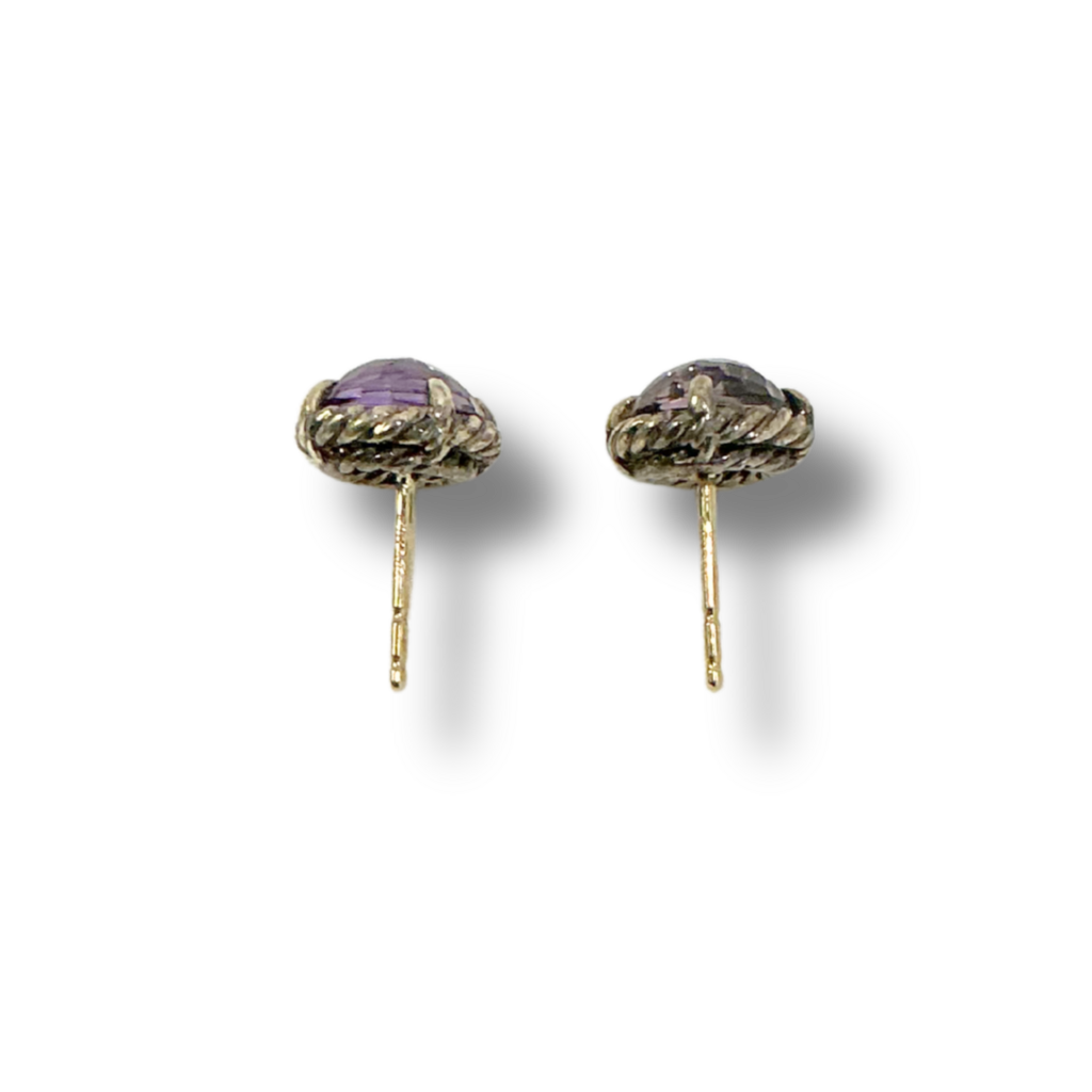 David Yurman Black Orchid Petite Chatelaine Stud Earrings