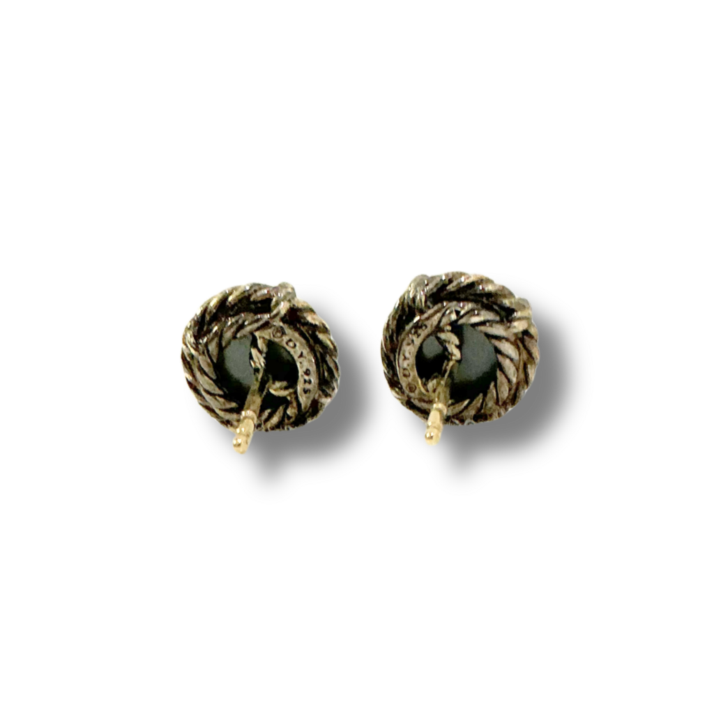 David Yurman Black Orchid Petite Chatelaine Stud Earrings