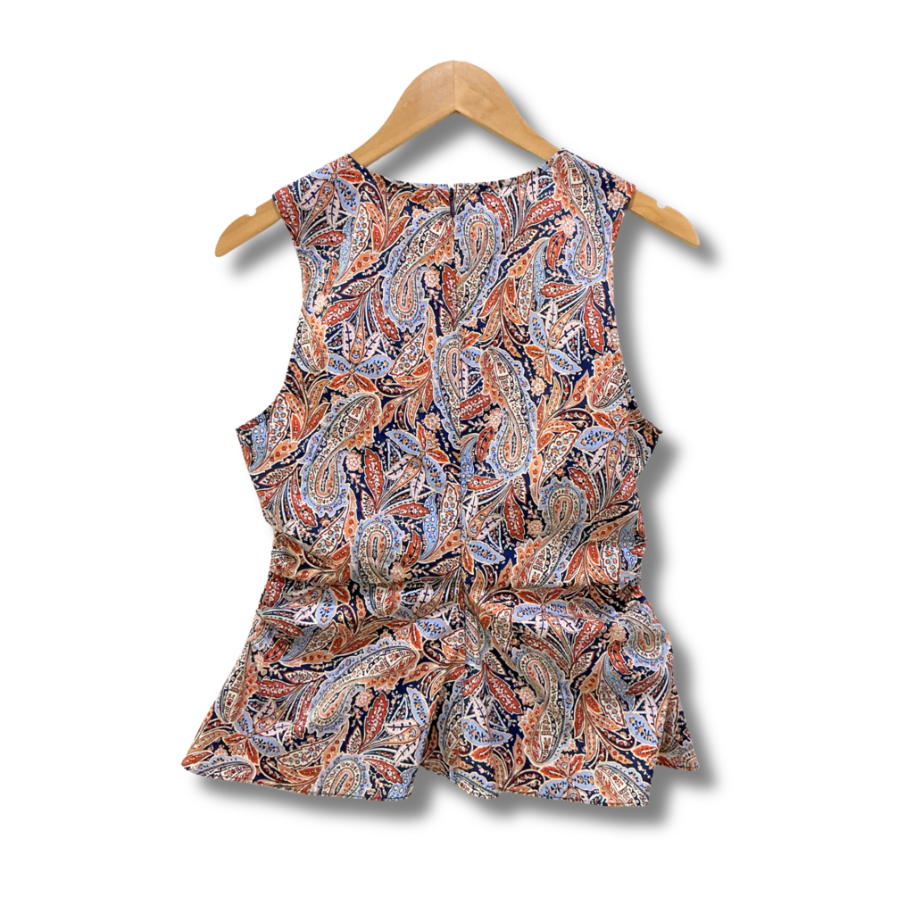 Veronica Beard Aidan Paisley Top