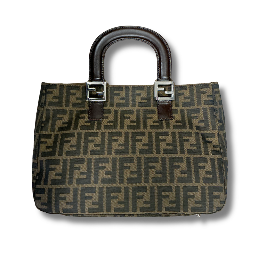 Fendi Zucca Monogram Tote Bag