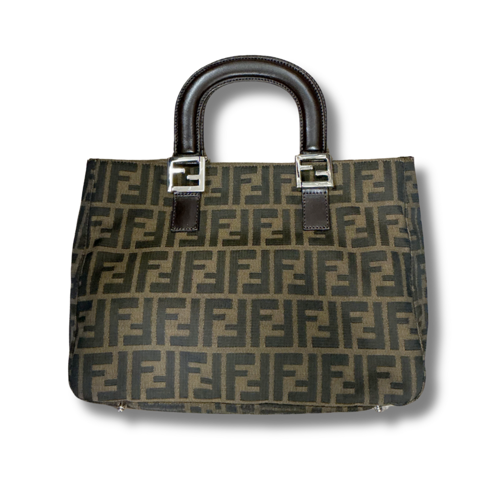 Fendi Zucca Monogram Tote Bag