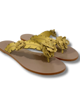 Farm Rio Buttermilk Blooming Flat Sandals