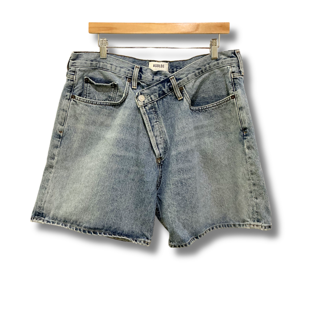 Agolde Criss Cross Shorts