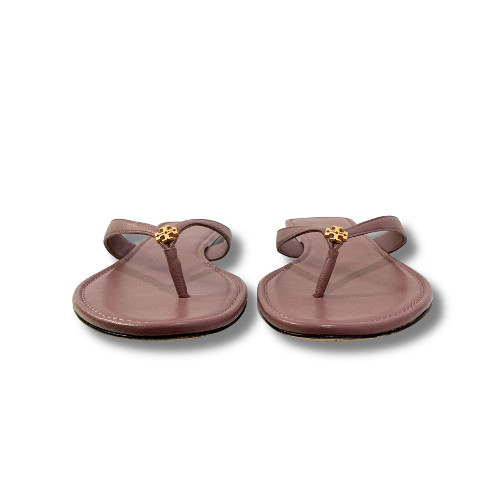 Tory Burch Leather Flip Flops