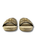 Gucci Canvas Espadrille Slides