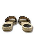 Gucci Canvas Espadrille Slides