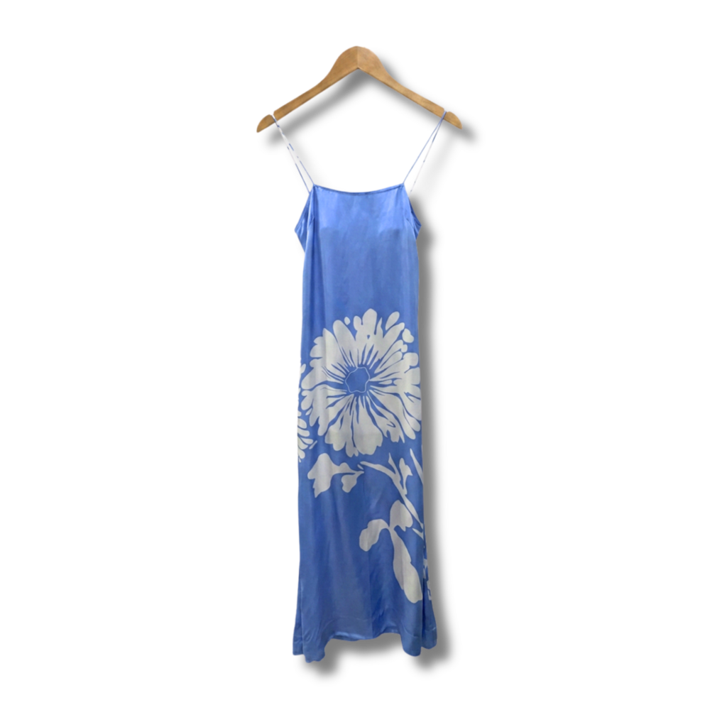 S/W/F Spaghetti Strap Midi Dress