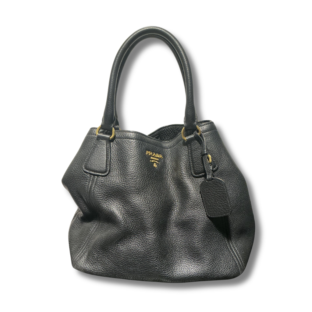 Prada Vitello Daino Leather Shoulder Bag
