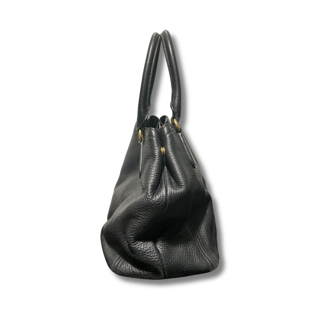 Prada Vitello Daino Leather Shoulder Bag