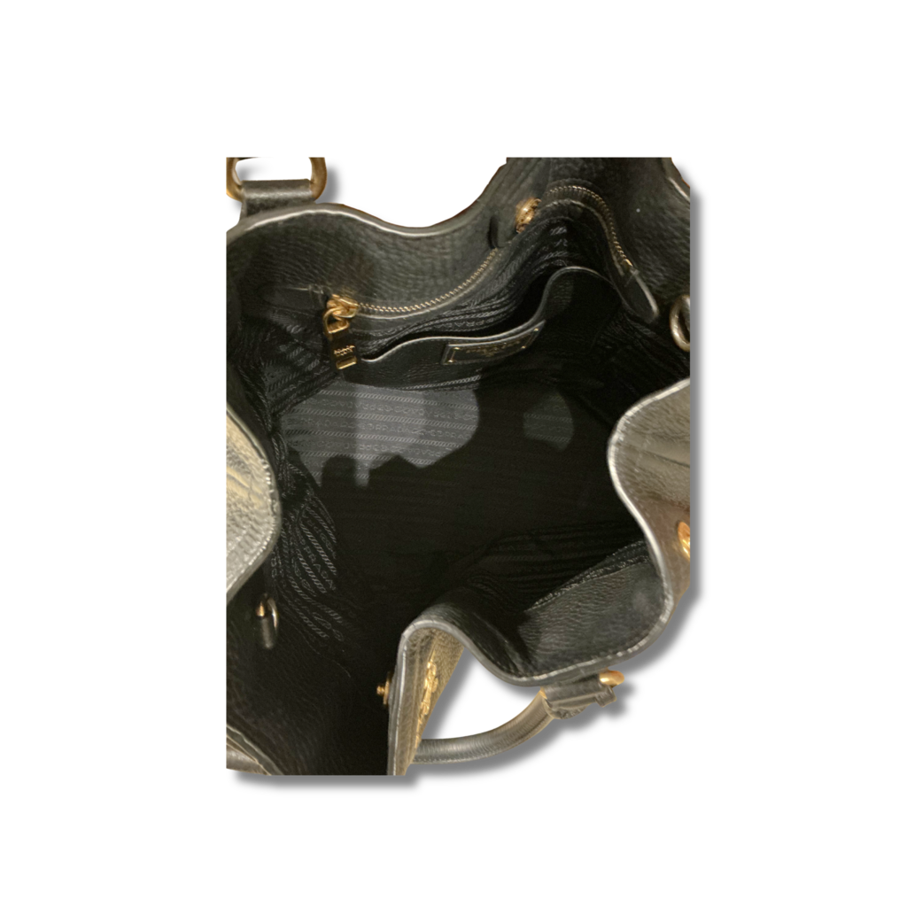 Prada Vitello Daino Leather Shoulder Bag