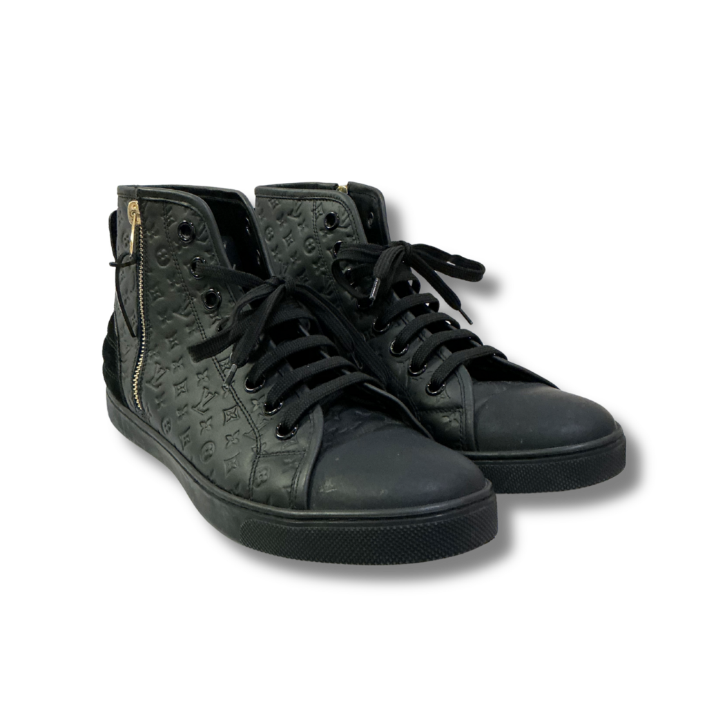 Louis Vuitton Empreinte Punchy High-Top Sneakers