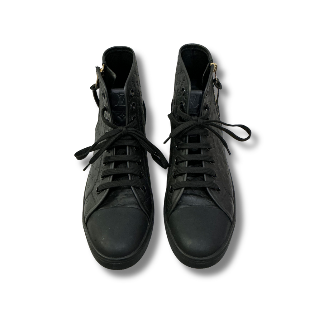 Louis Vuitton Empreinte Punchy High-Top Sneakers