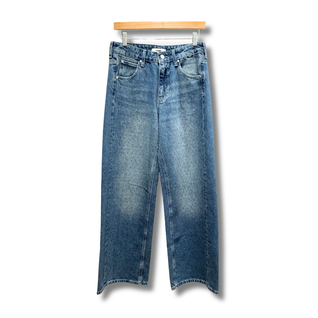 Mavi Siena Wide Leg Embellished Jeans