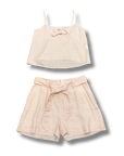 Sezane Gingham Linen Set