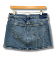 Abercrombie Mid-Rise Curve Love Denim Skirt