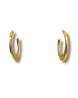 Julie Vos Nassau Crescent Hoop Earrings