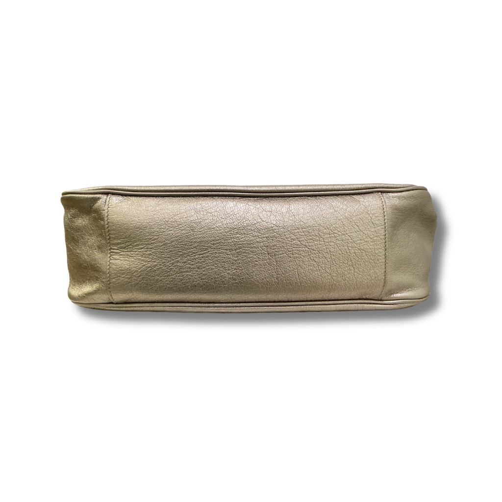 Salvatore Ferragamo Metallic Hobo Bag