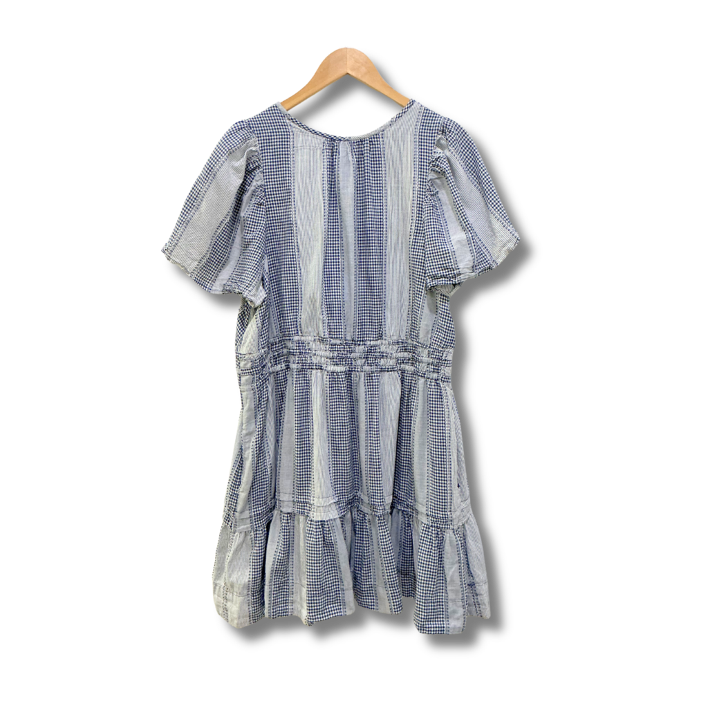 Anthropologie The Somerset Gingham Mini Dress