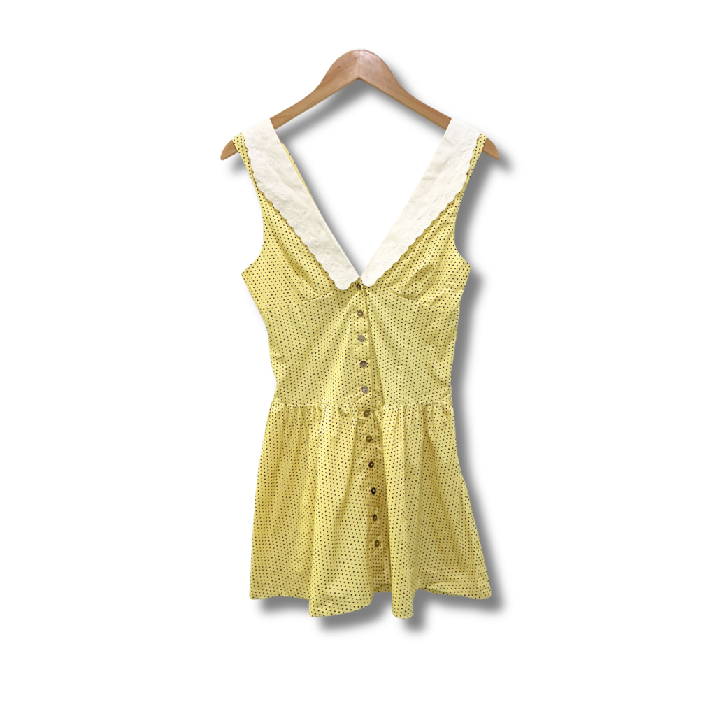 Frankies Bikinis Marley Poplin Mini Dress