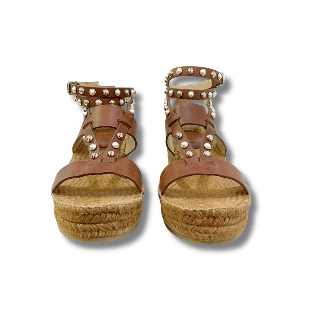 Jimmy Choo Danica Studded Wedge Espadrilles