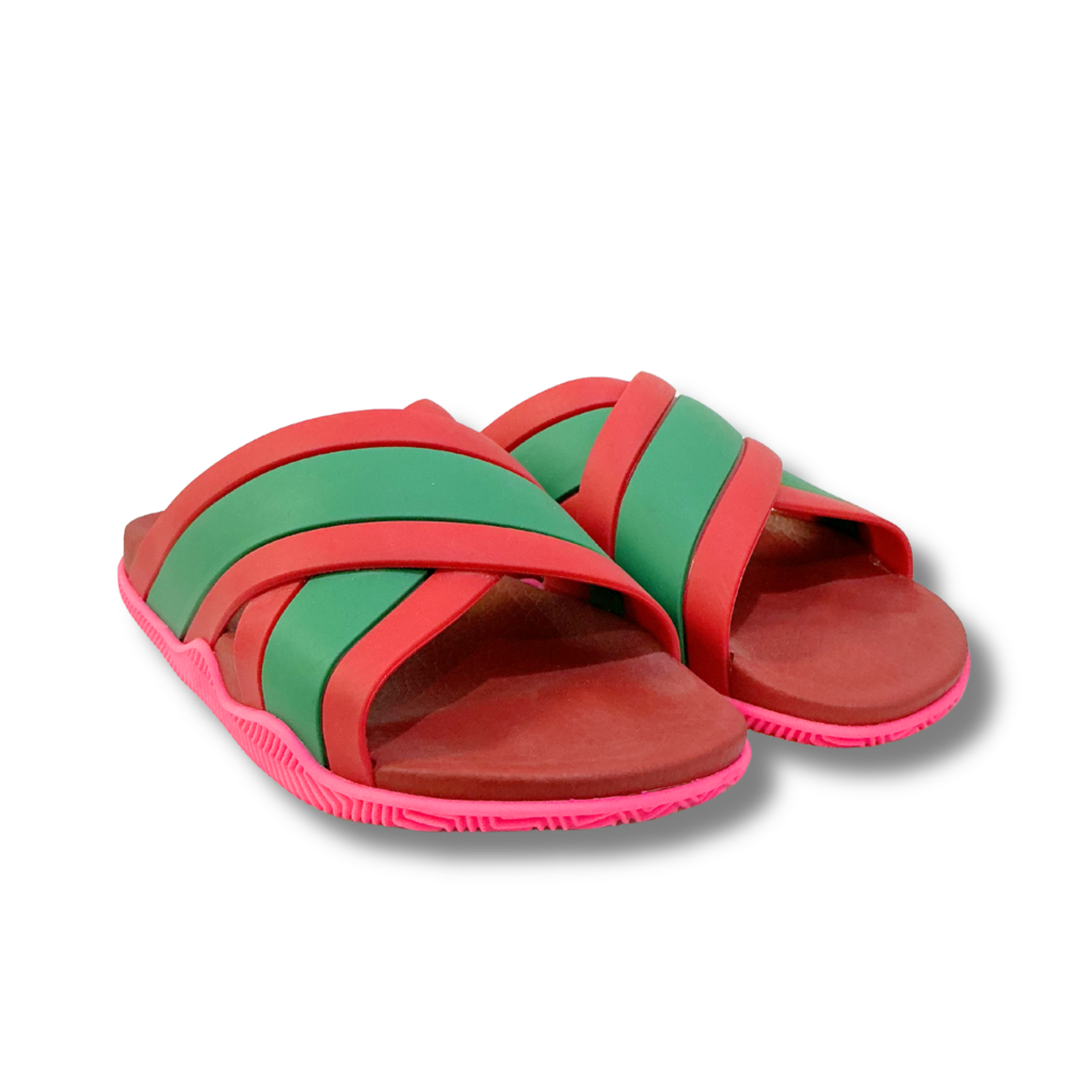 Gucci Web Crossover Slides