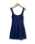 Staud Ellison Rib-Knit Mini Dress