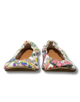 Vetements Graffiti Leather Ballet Flats