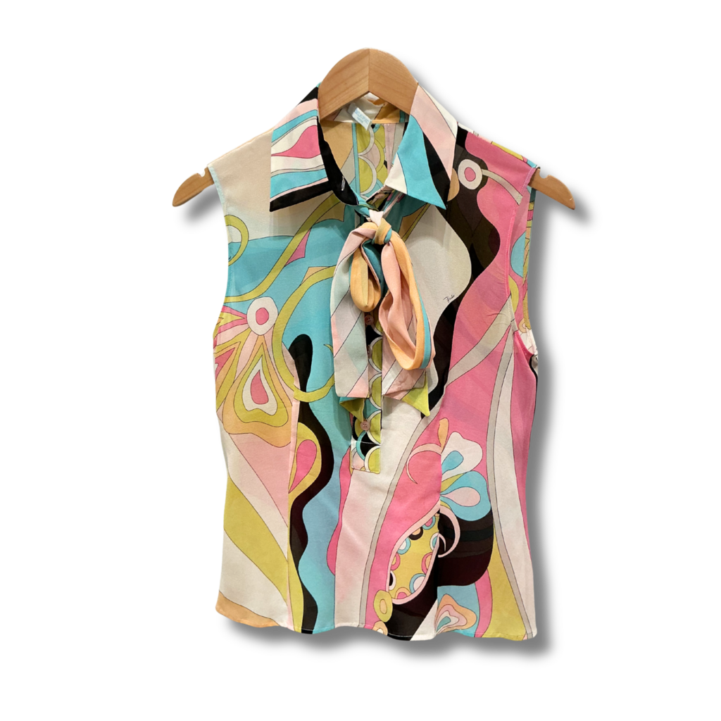 Emilio Pucci Sleeveless Blouse